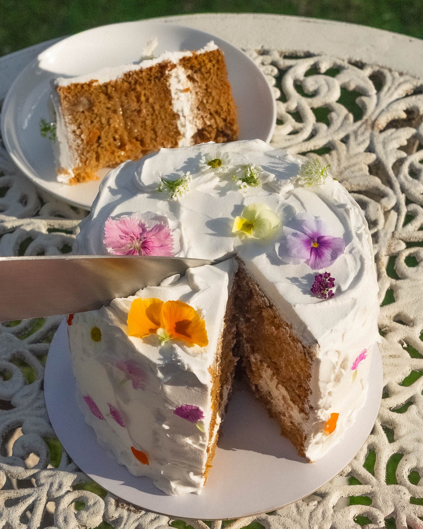 Torta Carrot Cake Floral