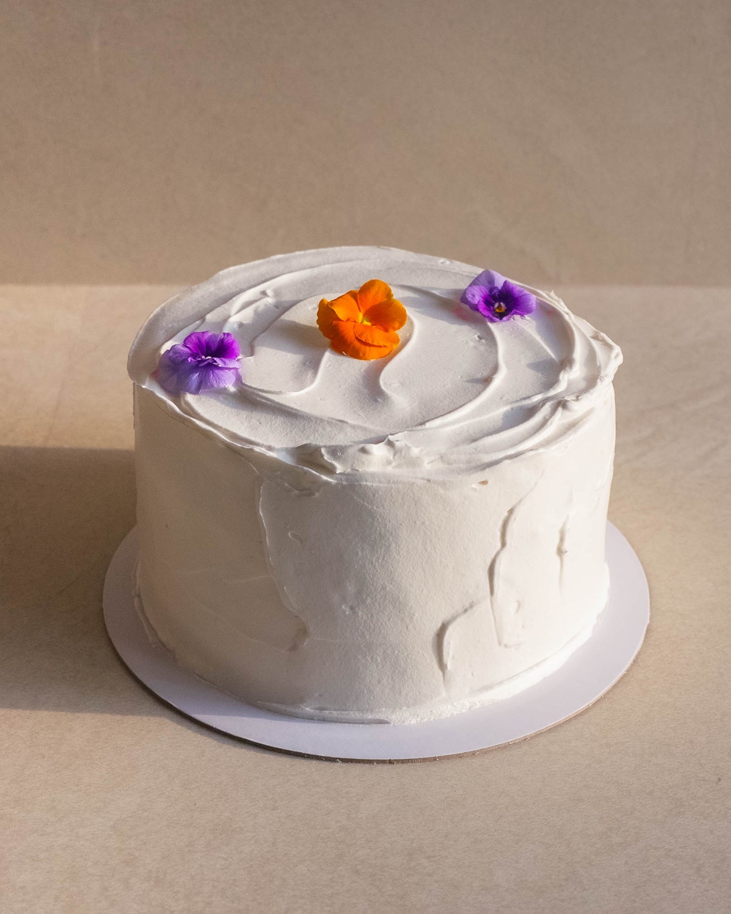 Torta Panqueque Naranja Floral