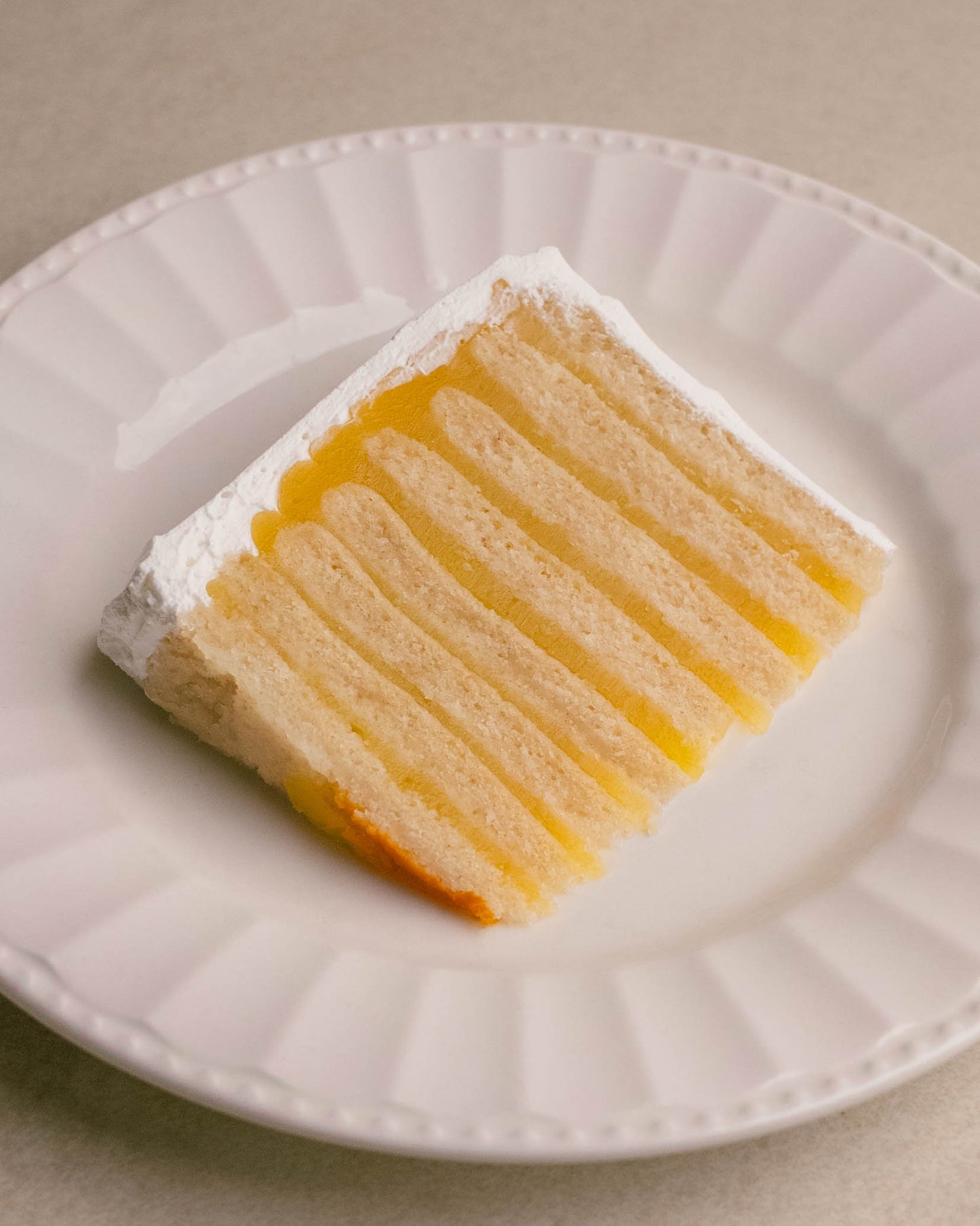 Torta Panqueque Naranja Floral