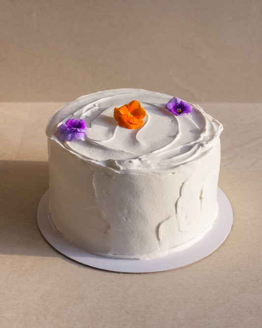 Torta Panqueque Naranja Floral